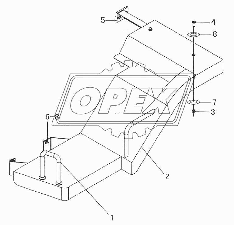 LEFT BENCH ASSEMBLY