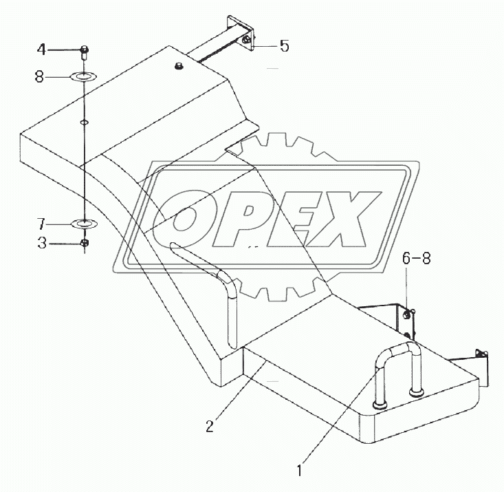 RIGHT BENCH ASSEMBLY
