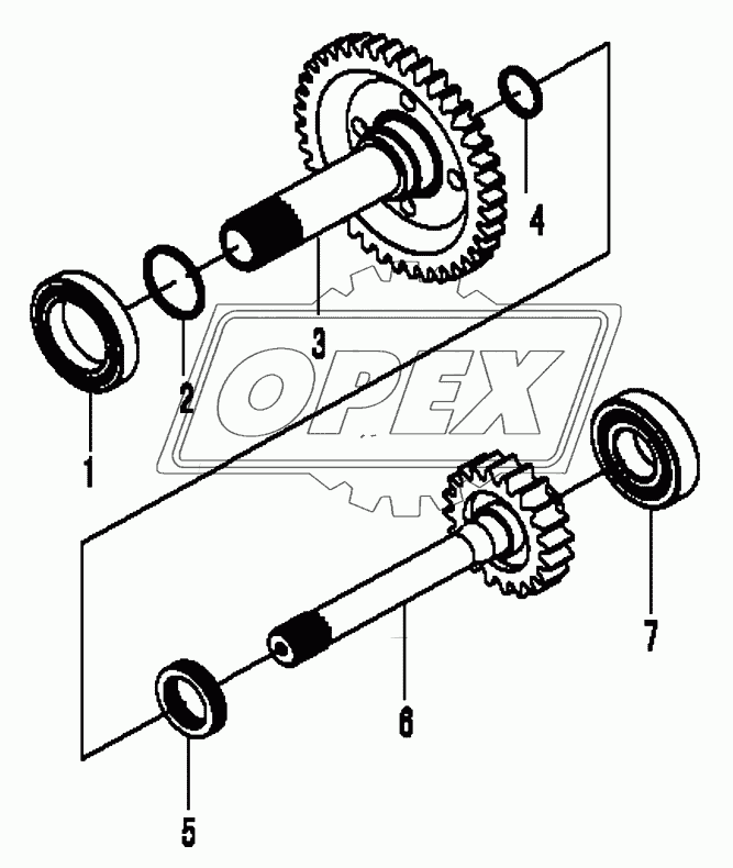 3RD SHAFT ASSY