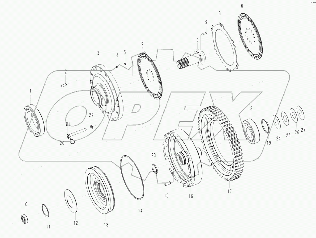 4th shaft assembly (II)