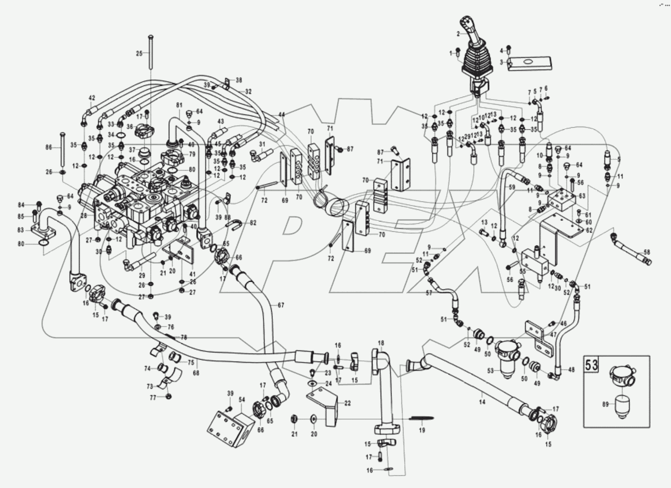 Hydraulic control assembly
