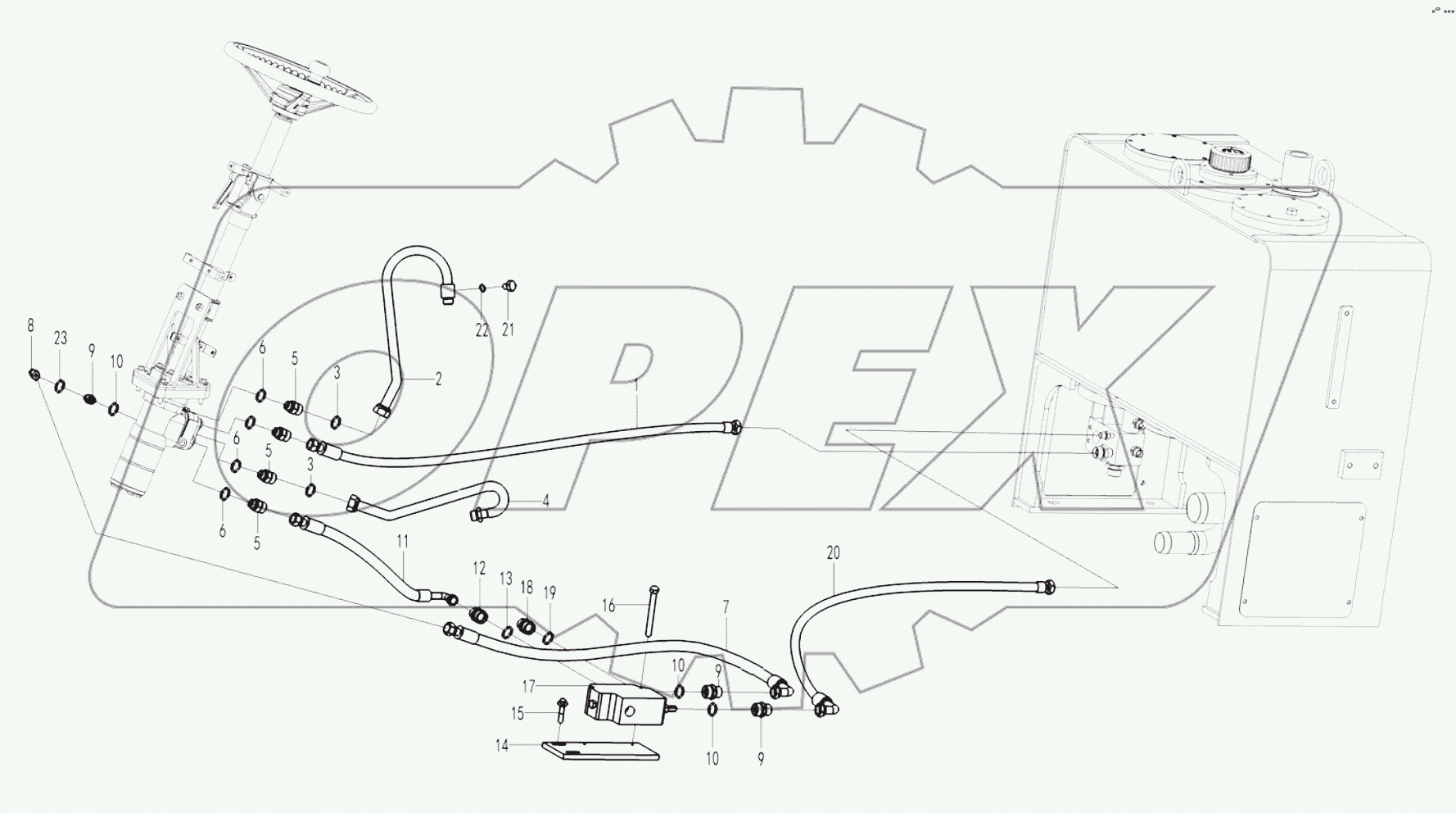Steering unit assembly