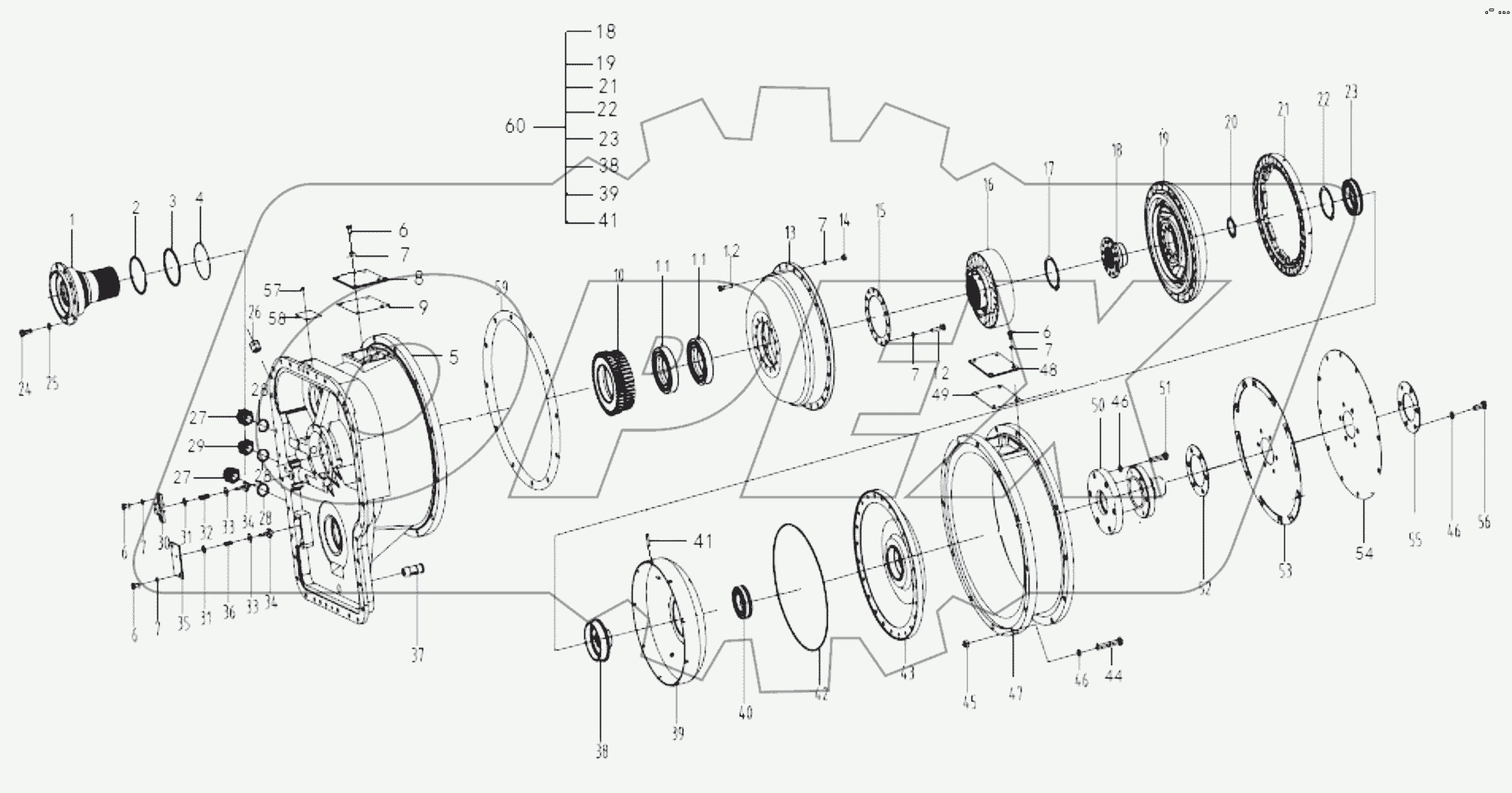 Torque converter YJSW315-2A (370804)