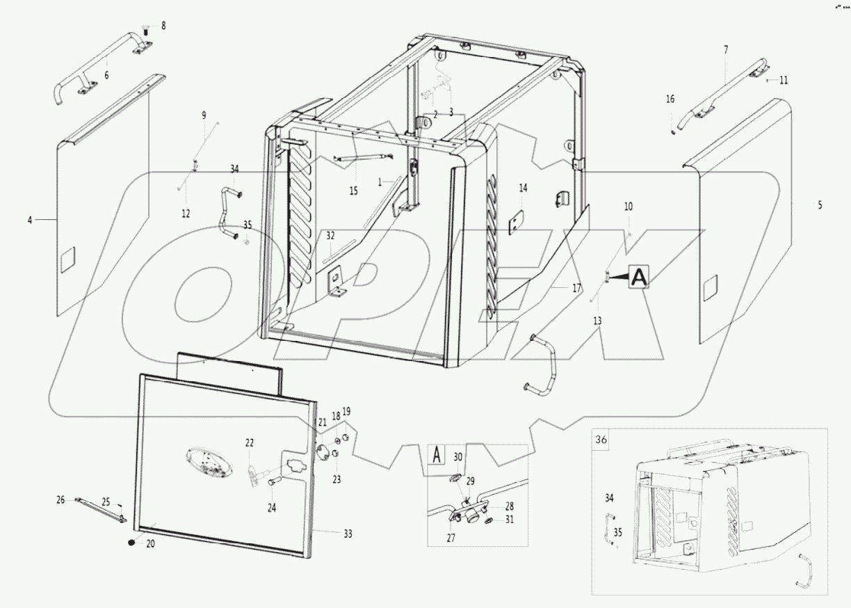 Engine hood assembly