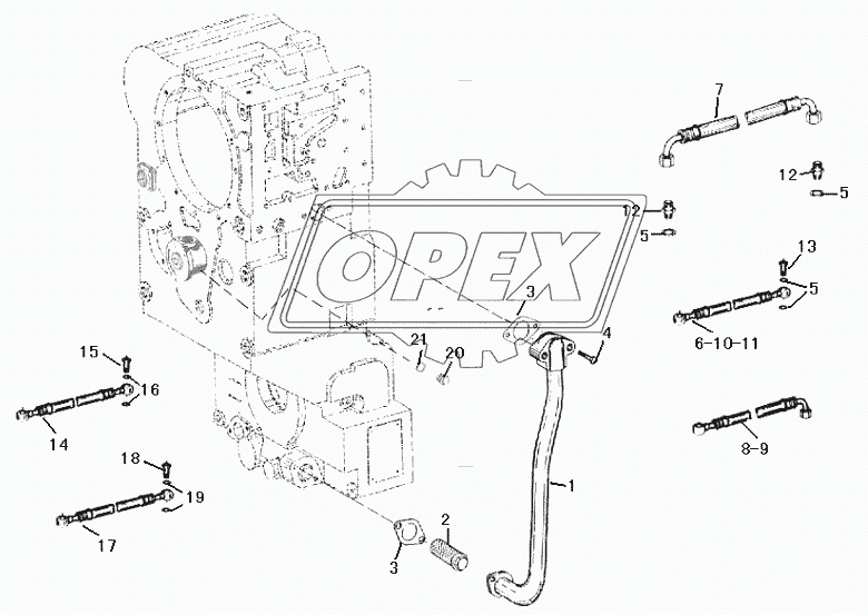 OIL SUCTION TUBE PARTS