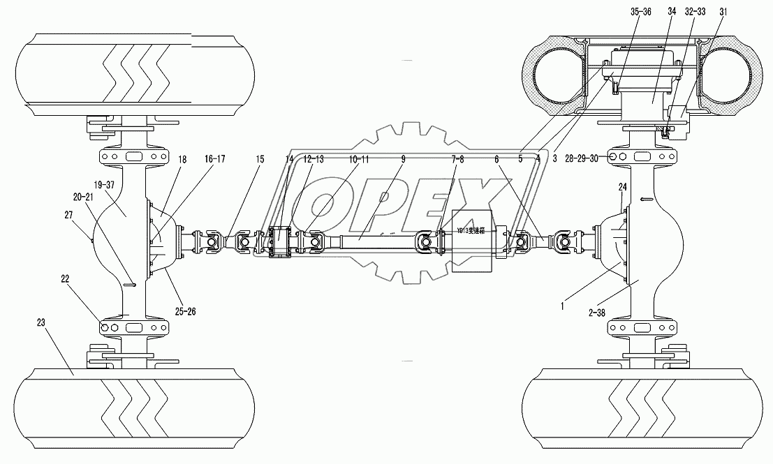 AXLE SYSTEM