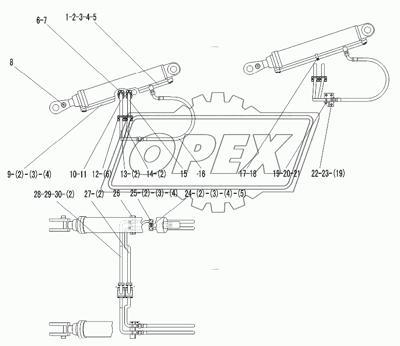 LIFTING CYLINDER ASSEMBLY