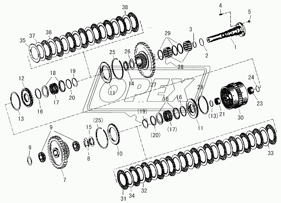 CLUTCH 152 KR+K2