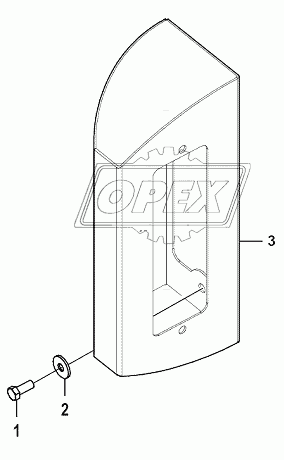 Lamp shroud assembly