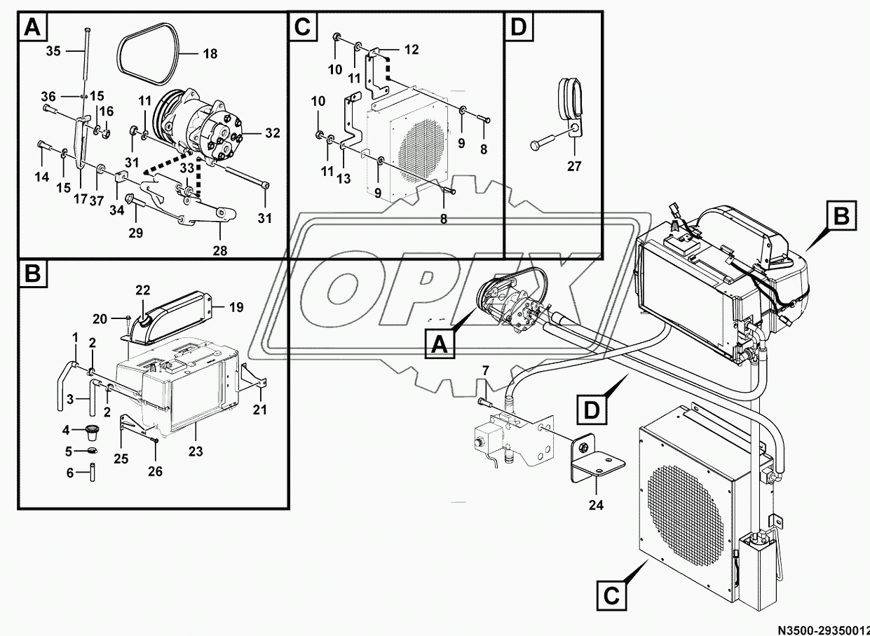 Air conditioning unit 1