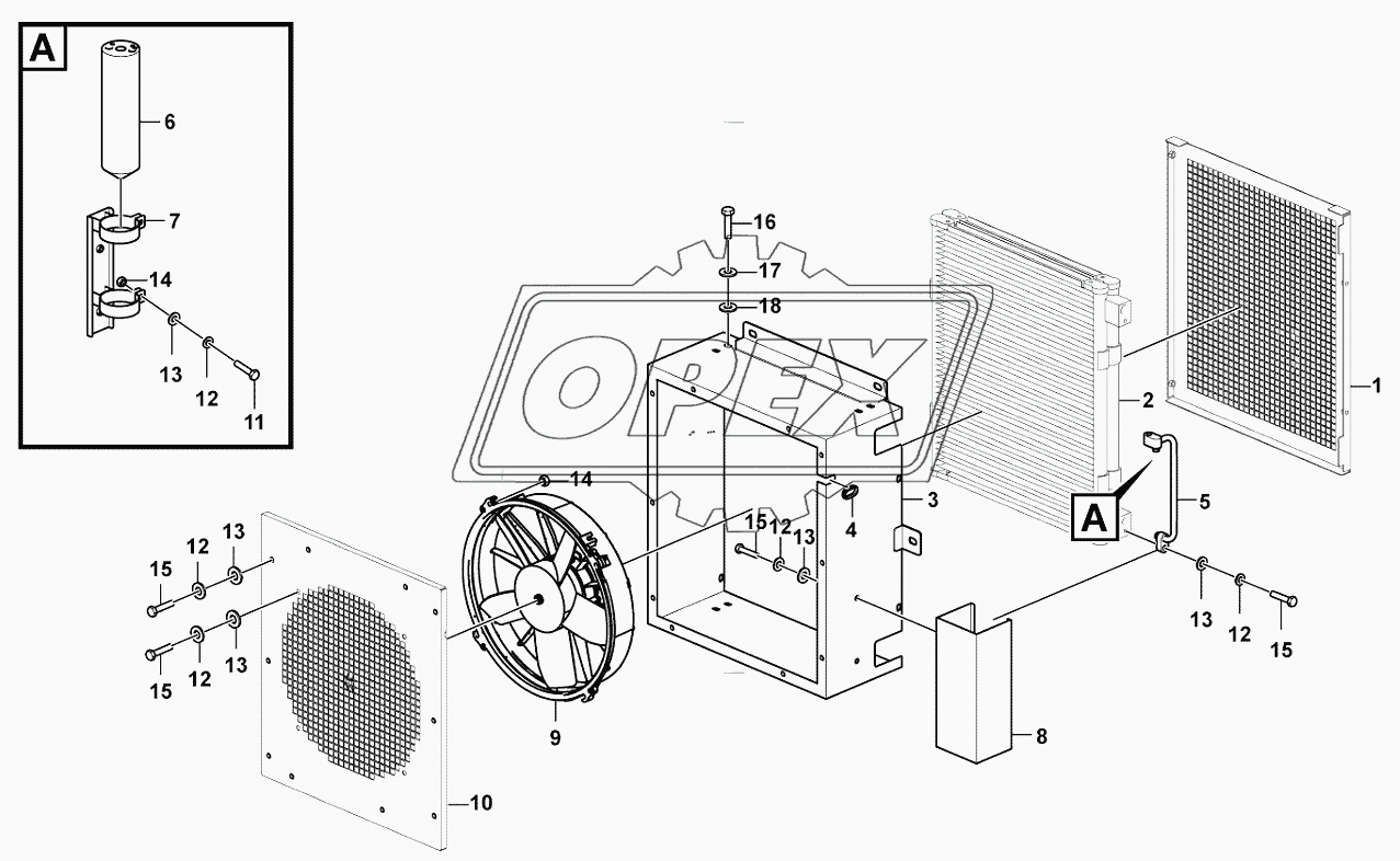 Condenser assembly (330112)