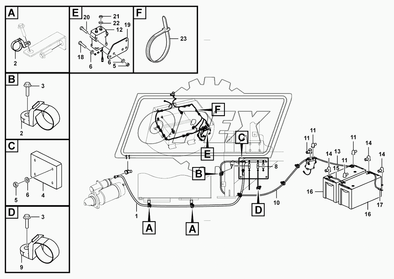 Electrical source assembly