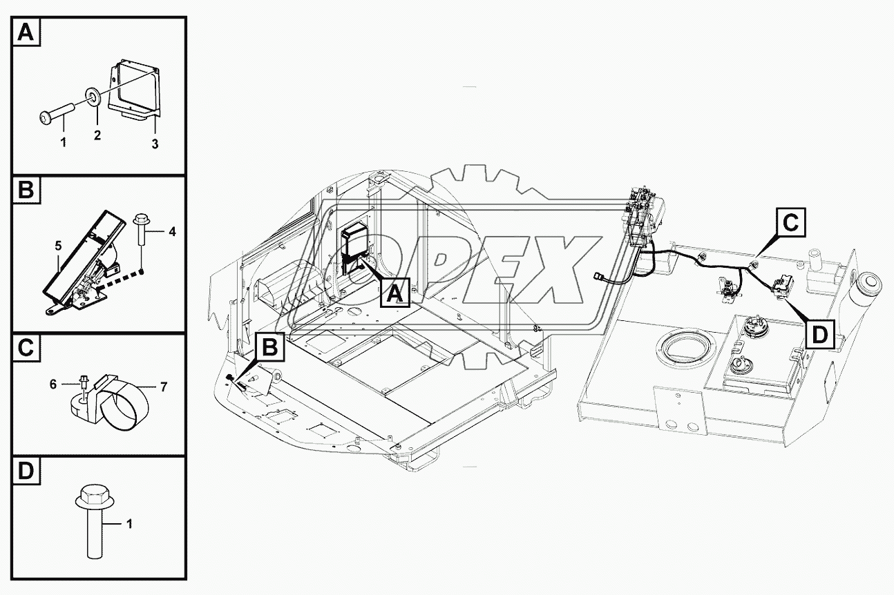 Engine electric assembly 2