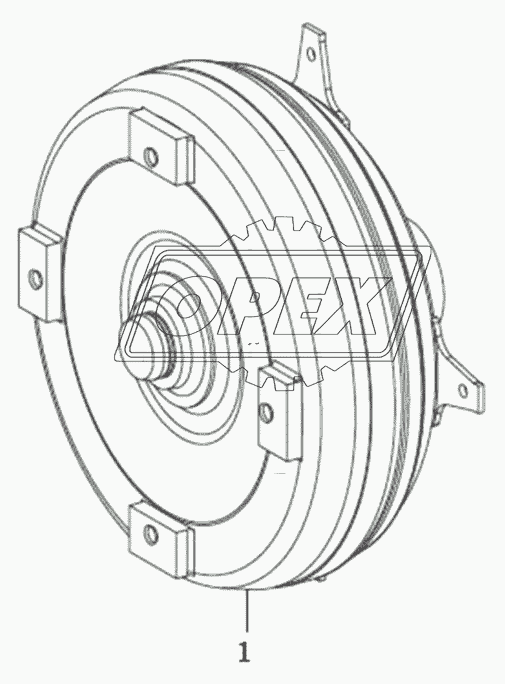 Torque converter 4166 030 195