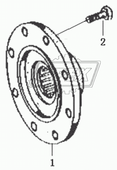 Output flange 4644 103 467