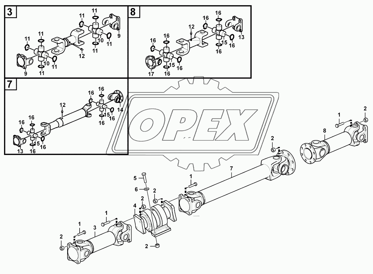 Propeller shaft