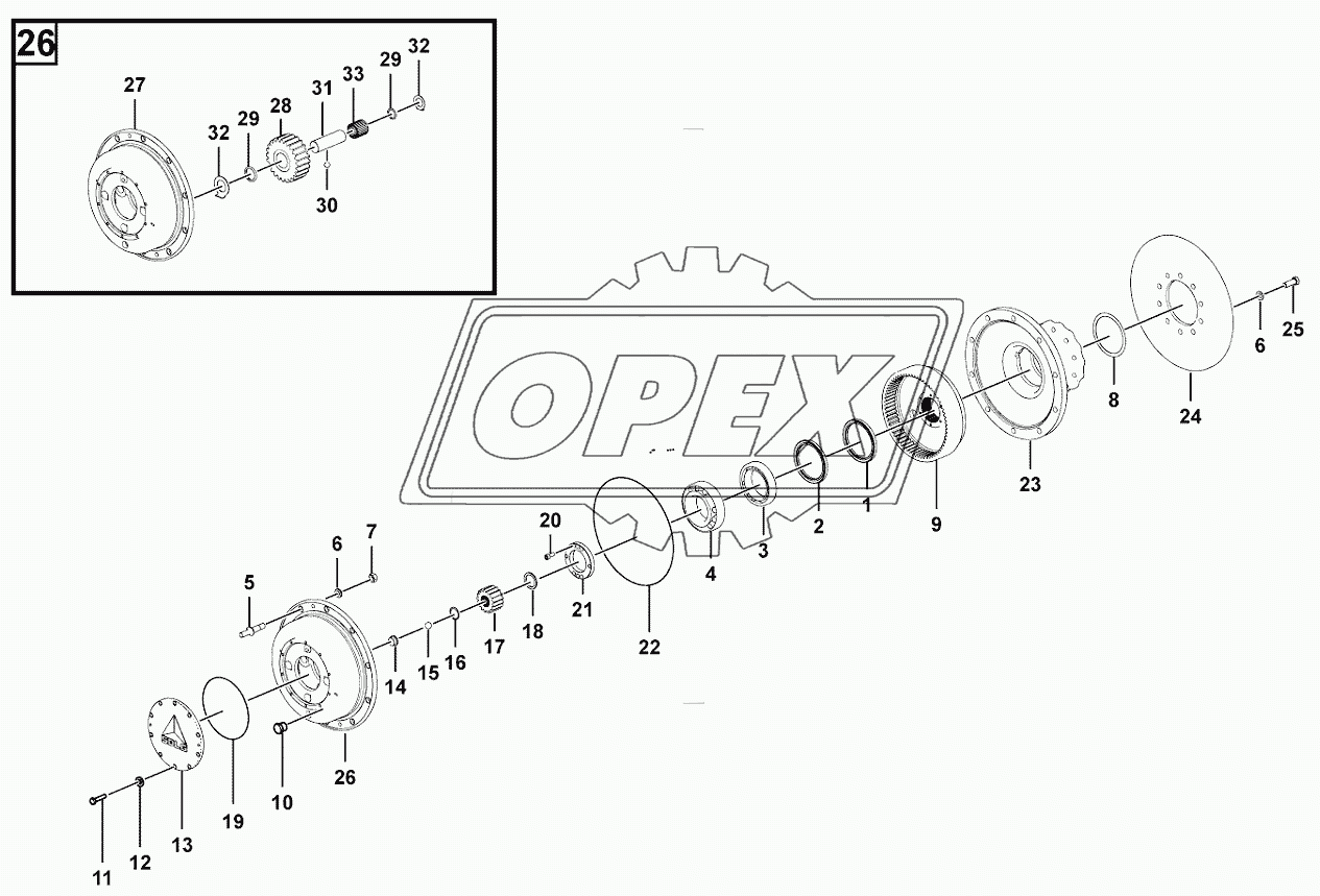 Hub reduction 2