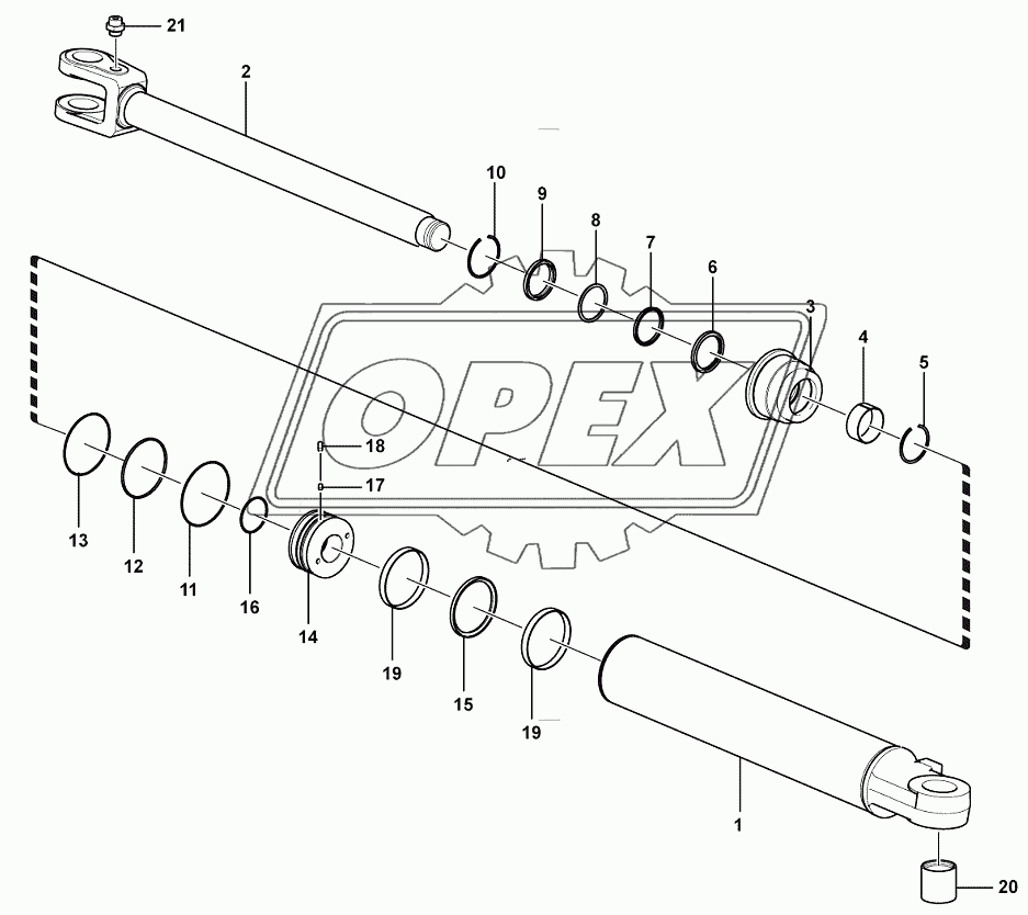 Lifting cylinder (371368) 1