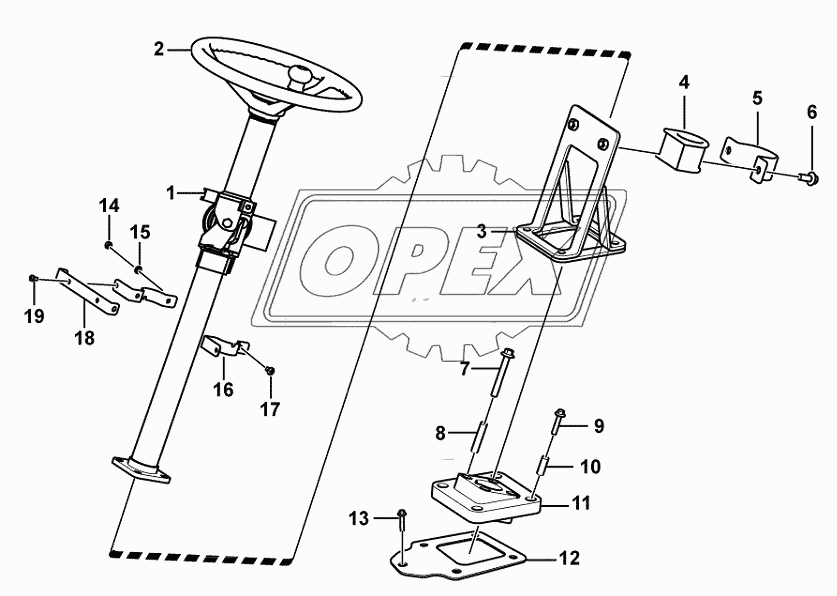 Steering column assembly