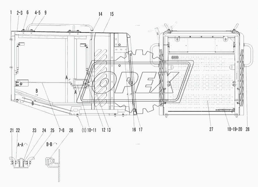 ENGINE HOOD ASSEMBLY