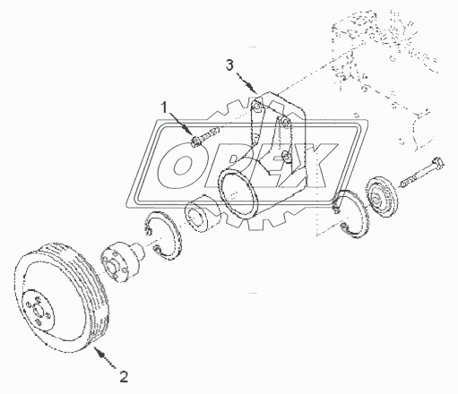 DRIVE, FAN FA 9516ZZ