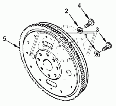 Flywheel FW 9016ZZ