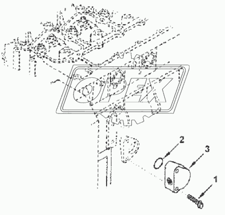 COVER,CYLINDER BLOCK OB 9702ZZ