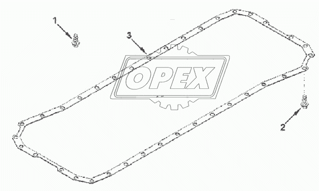 MOUNTING,OIL PAN OP 9702ZZ
