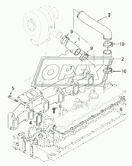 LOCATION,TURBOCHARGER TB L004ZZ