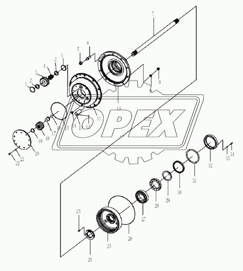 FINAL DRIVE ASSEMBLY