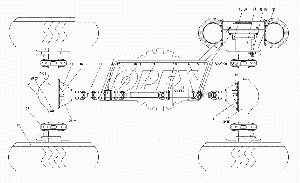 AXLE SYSTEM