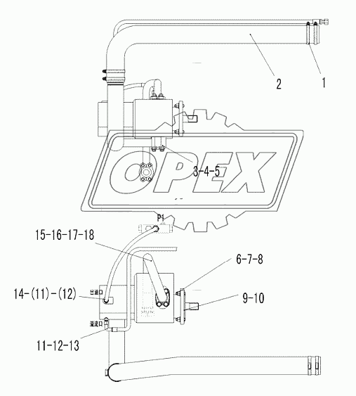 WORKING PUMP ASSEMBLY