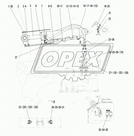 TILT CYLINDER ASSEMBLY