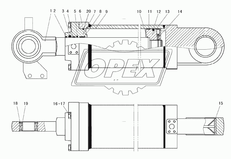 DUMP CYLINDER (371368)