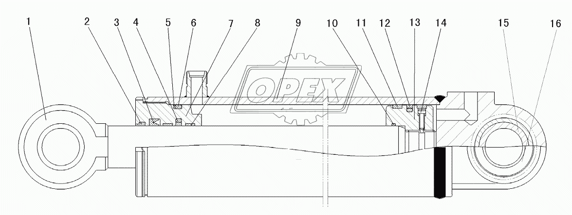 STEERING CYLINDER (371368)