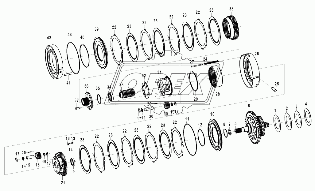 4th shaft assembly (I)