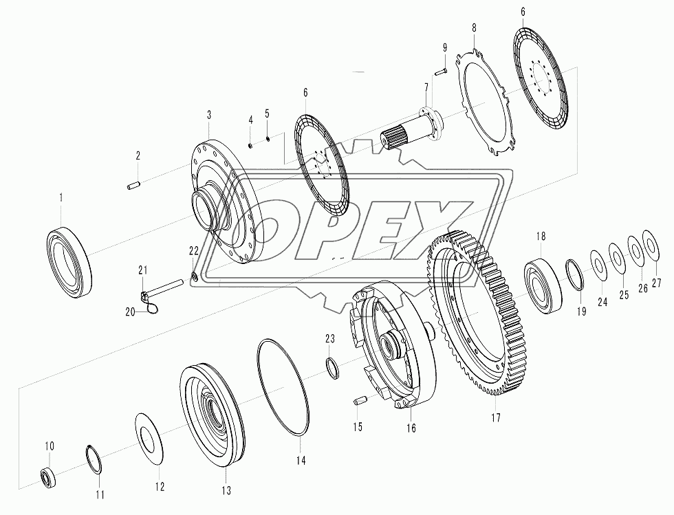 4th shaft assembly (II)