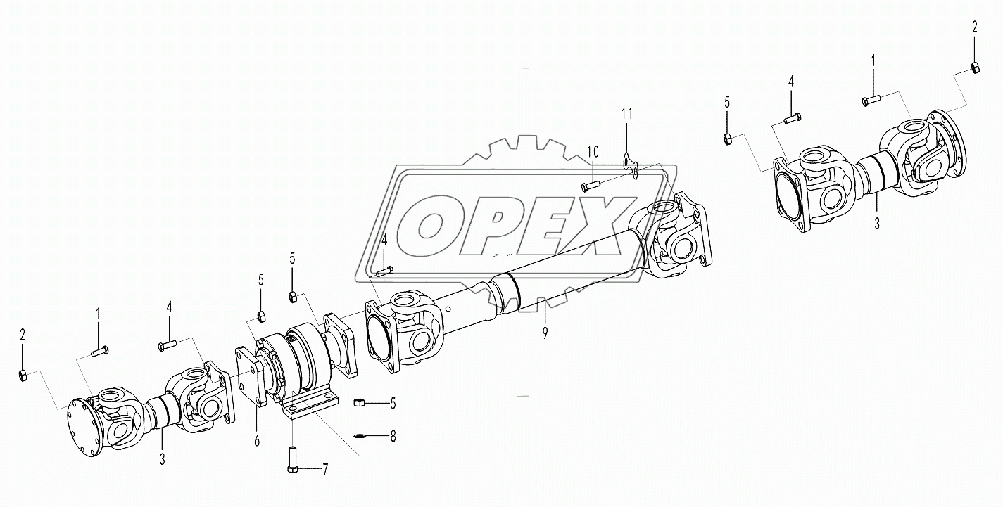 Propeller shaft