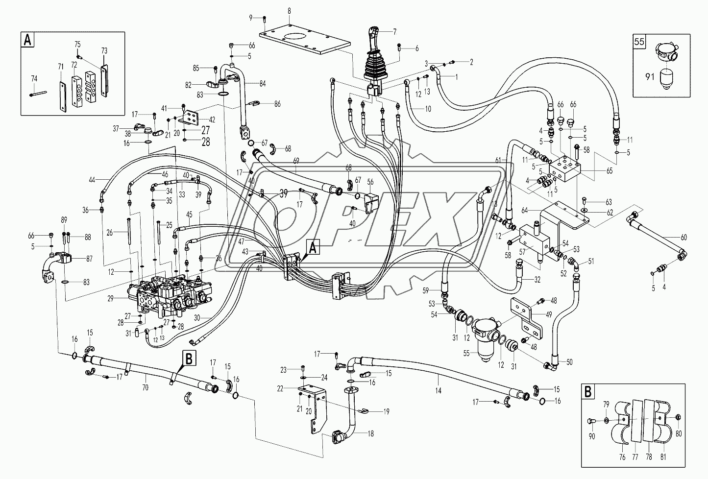 Hydraulic control assembly