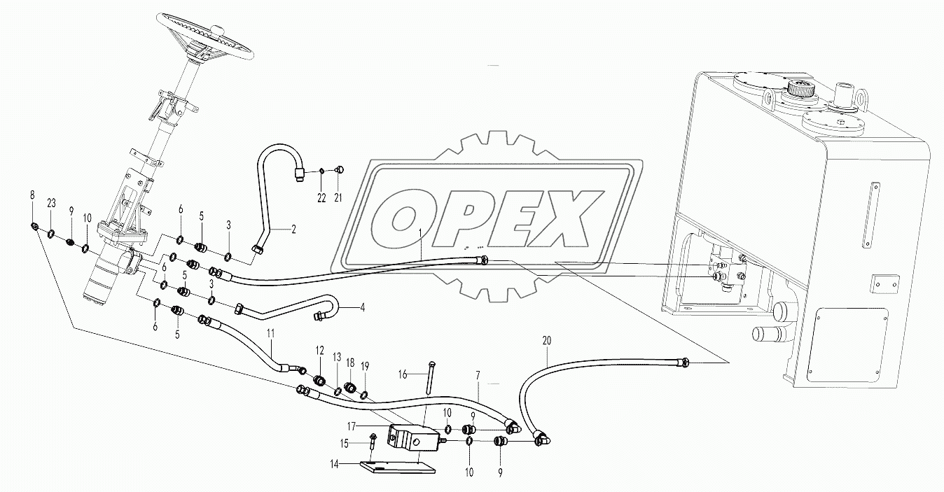 Steering unit assembly