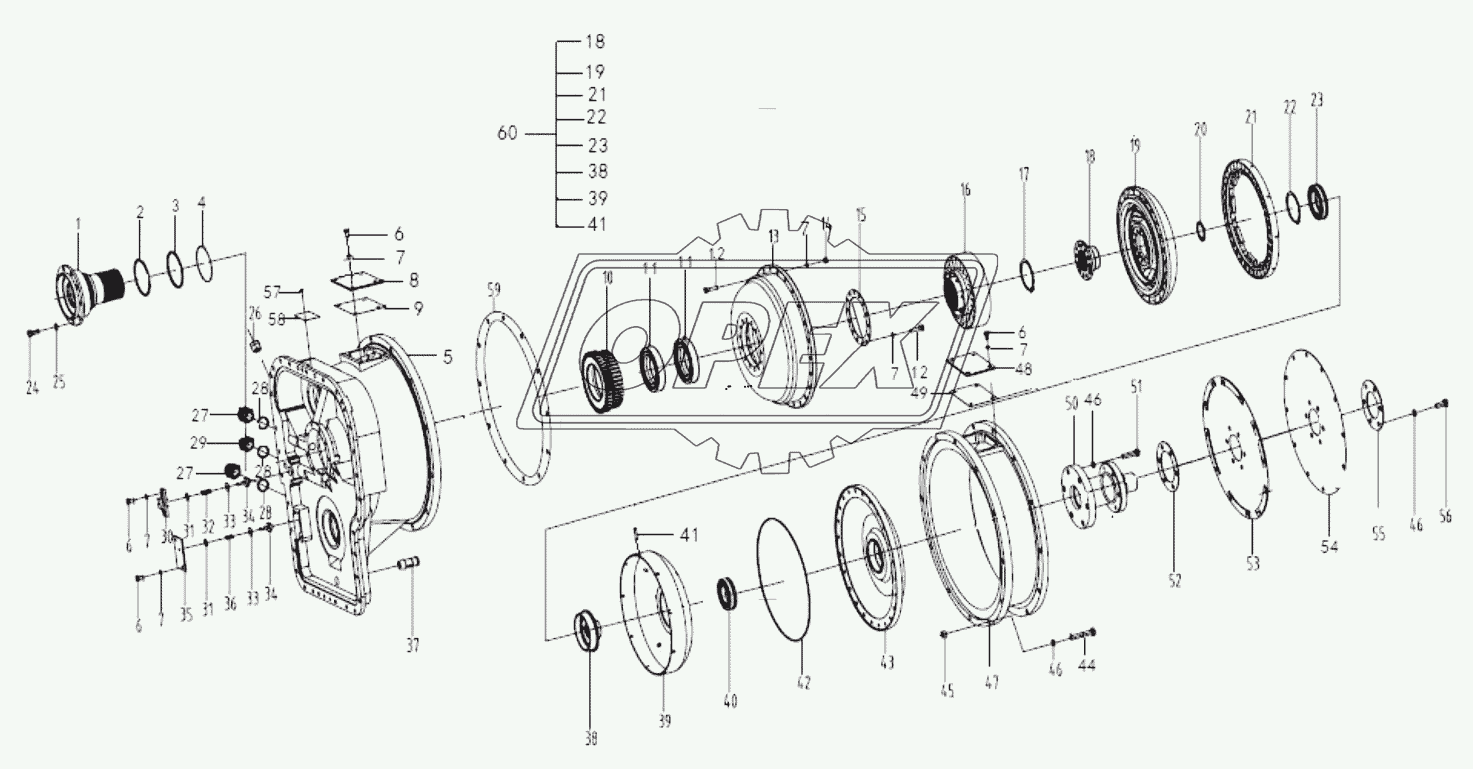 YJSW315-2A (370804) Torque converter