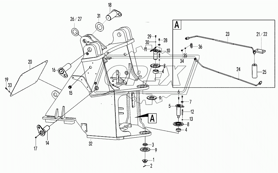 Front frame assembly