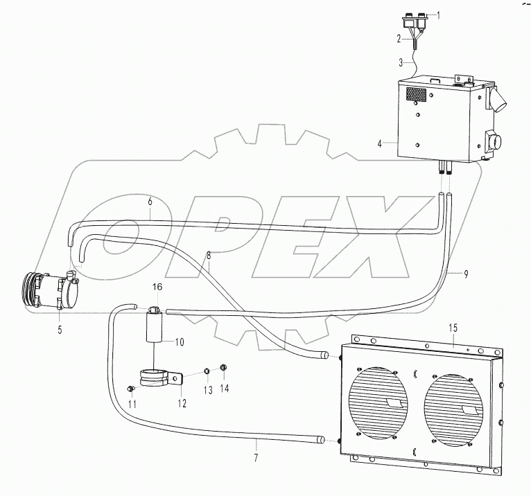 LG936D3 Air conditioning unit