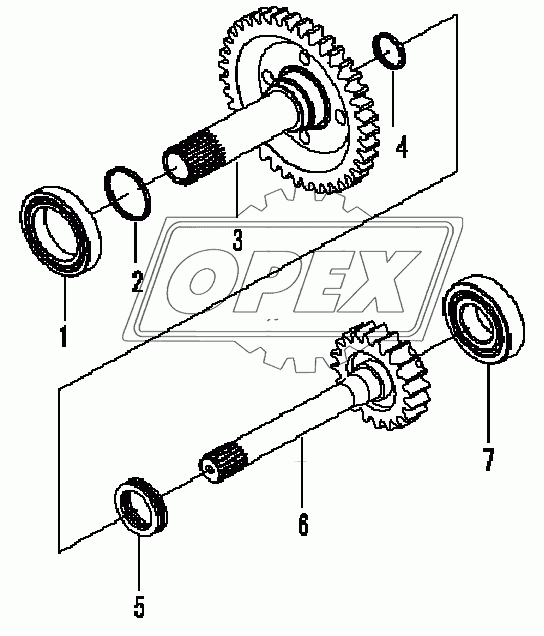 3RD SHAFT ASSY