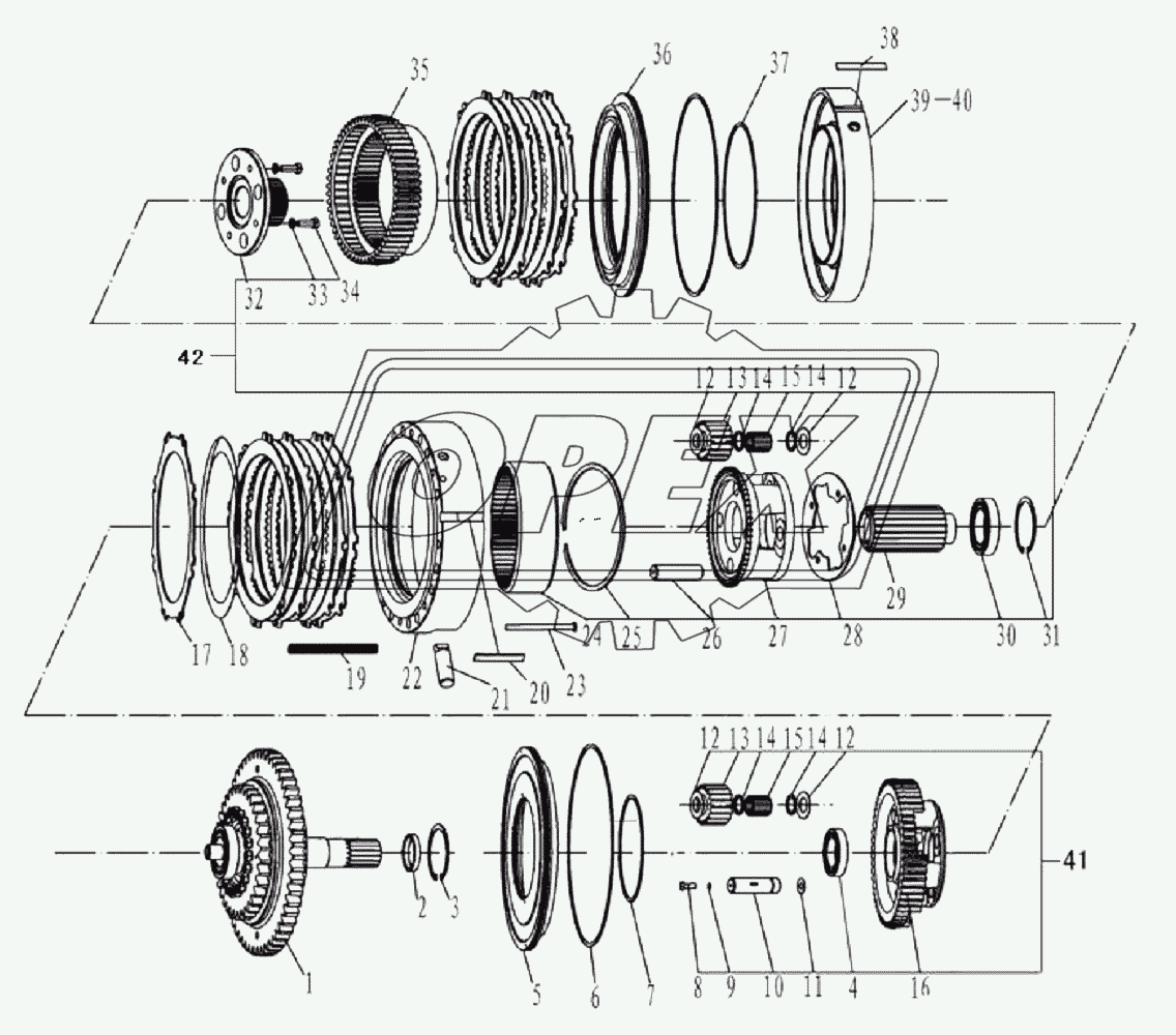 4TH SHAFT ASSY (I)