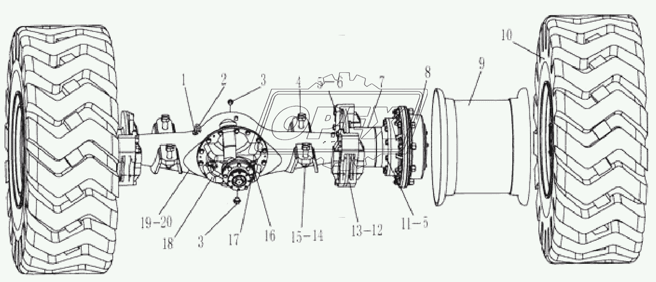 FRONT AXLE ASSEMBLY