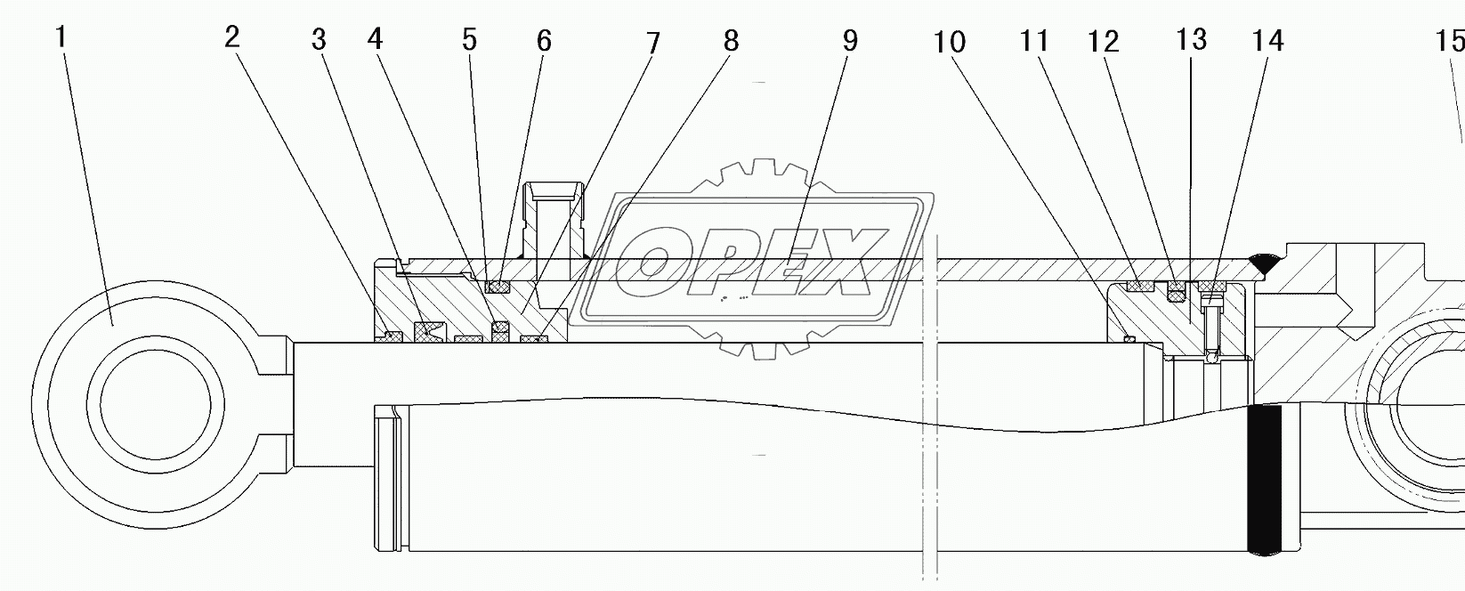 STEERING CYLINDER (371368)