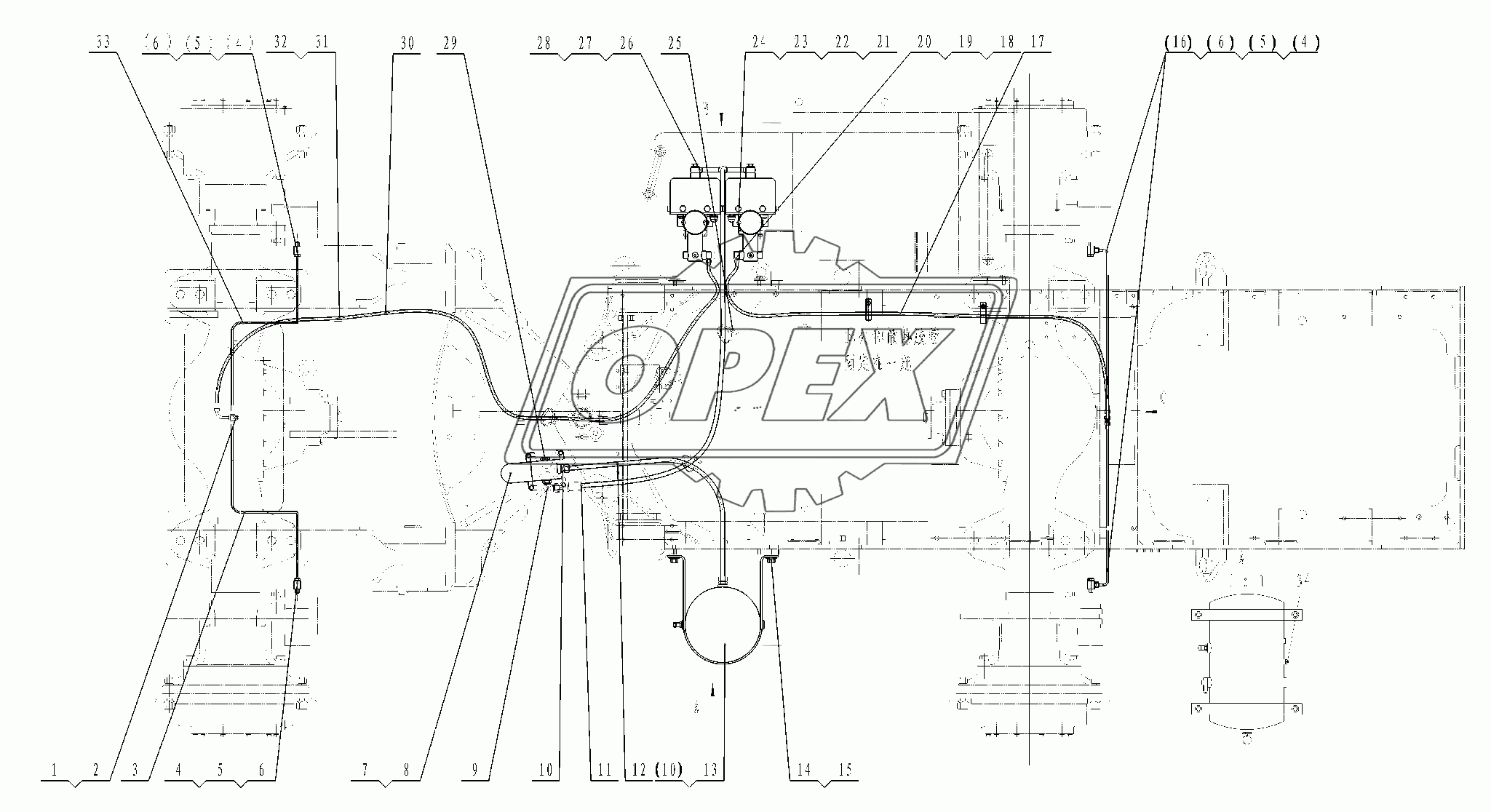 SERVICE BRAKE SYSTEM