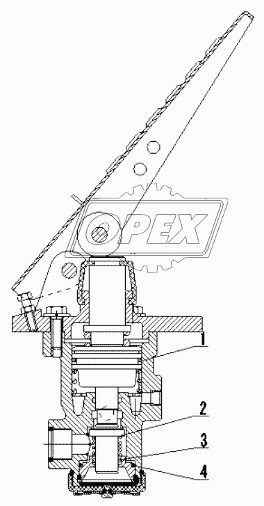 BRAKE CONTROL VALVE (330604)