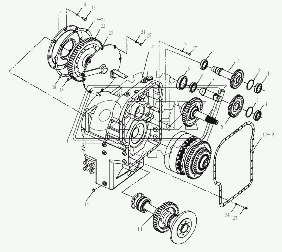 TRANSMISSION ASSEMBLY A307A